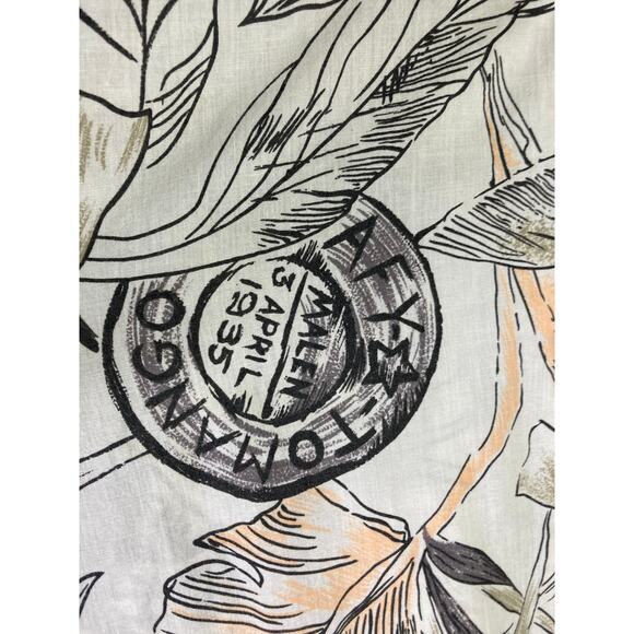 Sweet‎ n Sassy Womens XL Floral Hawaiian Shirt Multicolor Short 3/4 Sleeve - Picture 7 of 9